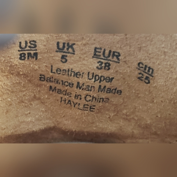 Franco Sarto Leather Suede Haylee Loafers Size 8 Light Brown Light Mocha - Picture 9 of 14